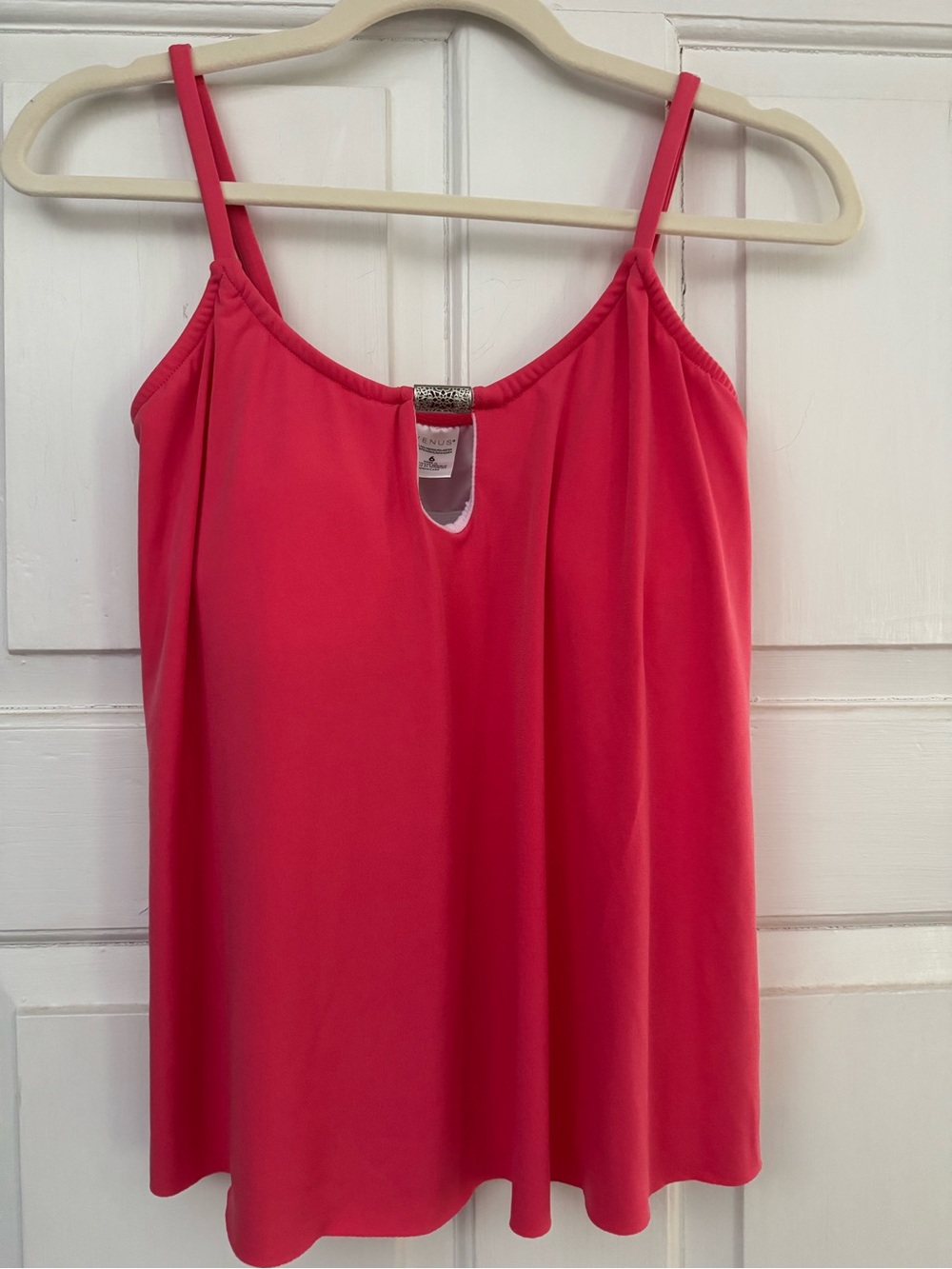 Venus Women’s Coral Spaghetti Strap Tankini top